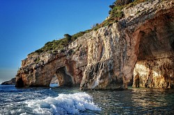 Blue caves